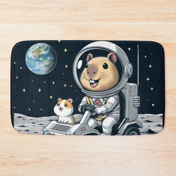 Item preview, Astronaut Hamster – Funny Space Adventure Animal Design designed and sold by Dogandesighn.