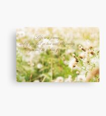 Lifes Journey Canvas Print