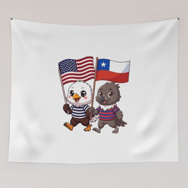 Item preview, The American eagle and its friend the Chilean condor designed and sold by SE213.