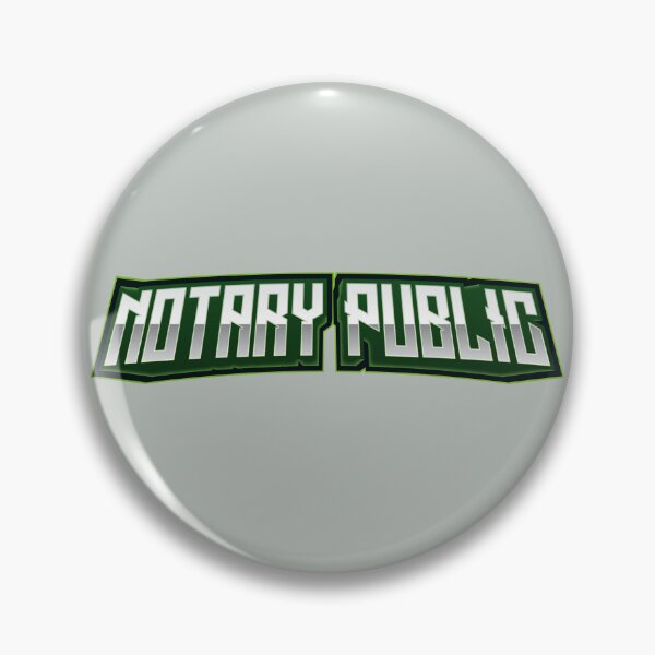 Item preview, Green Athletic Notary Public Design designed and sold by NotaryLife.