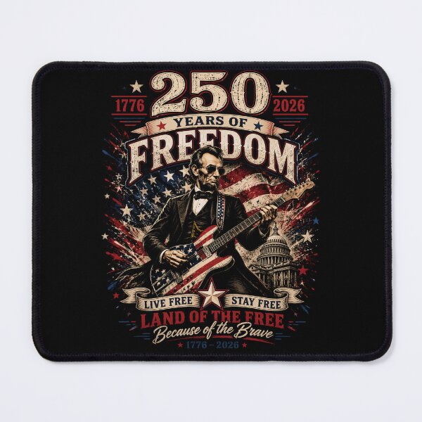 Item preview, Abraham-Lincoln-Playing-Guitar-250 years designed and sold by jolihanot.
