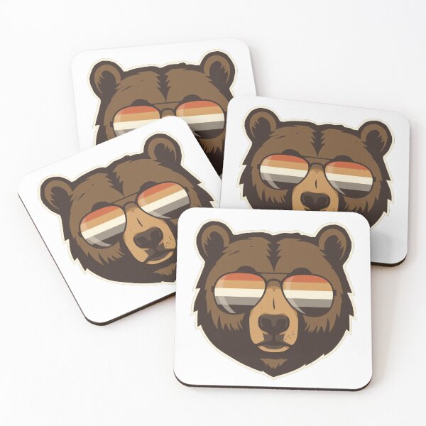 Item preview, Gay Bear Flag Sunglasses designed and sold by CozyBearSupply.