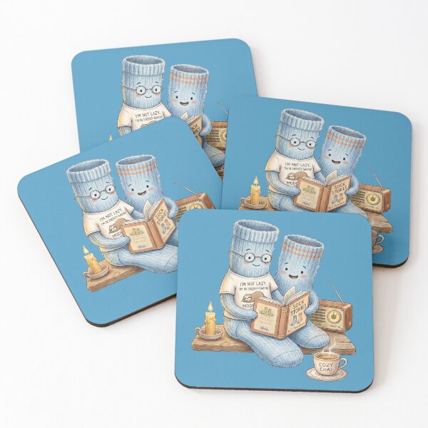 Item preview, Cute Cozy Socks Reading Book designed and sold by TeeARTHY.