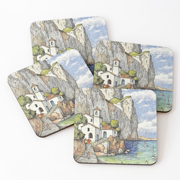 Item preview, Village by the seaside designed and sold by sid1802.