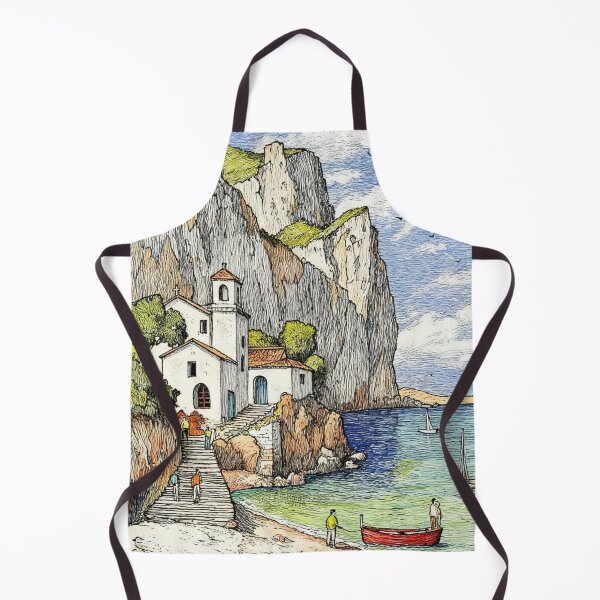 Item preview, Village by the seaside designed and sold by sid1802.