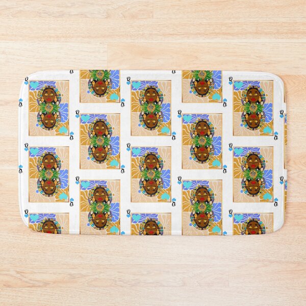 Item preview, Oshun Veve Retro Flowers Playing Card designed and sold by artbyomega.