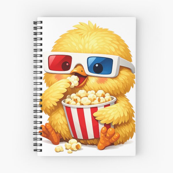Item preview, Chicken eats popcorn designed and sold by -ADRIAV-.