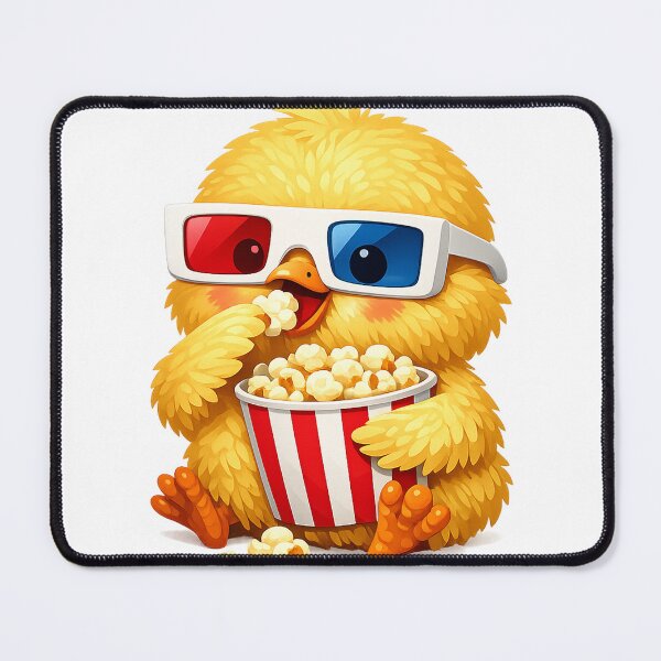 Item preview, Chicken eats popcorn designed and sold by -ADRIAV-.