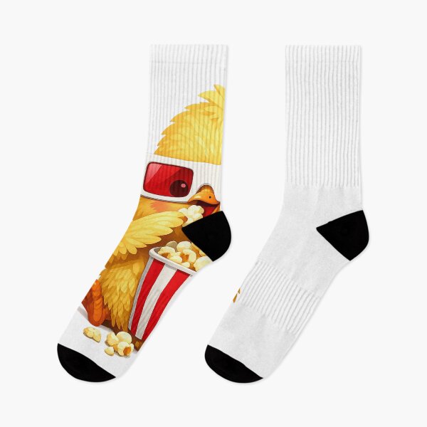 Item preview, Chicken eats popcorn designed and sold by -ADRIAV-.