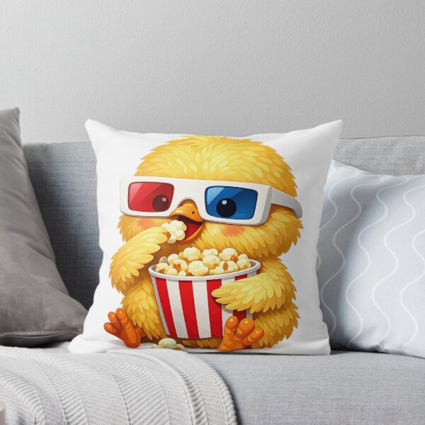 Item preview, Chicken eats popcorn designed and sold by -ADRIAV-.