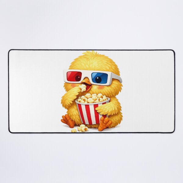 Item preview, Chicken eats popcorn designed and sold by -ADRIAV-.