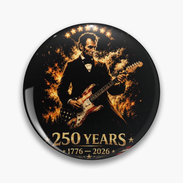Item preview, freedom-Abraham-Lincoln-Playing-Guitar designed and sold by jolihanot.