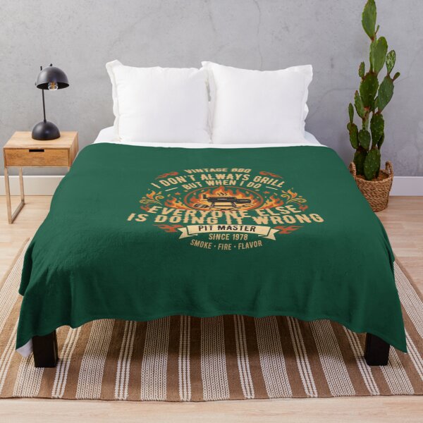 Item preview, Vintage BBQ Pit Master I Don't Always Grill Humor Design designed and sold by laughingshirts.