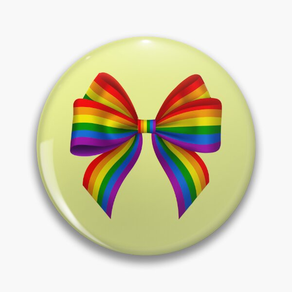 Item preview, Rainbow Bow Tie Ribbon - Colorful Festive Bow Graphic Art designed and sold by SolutionsArt.
