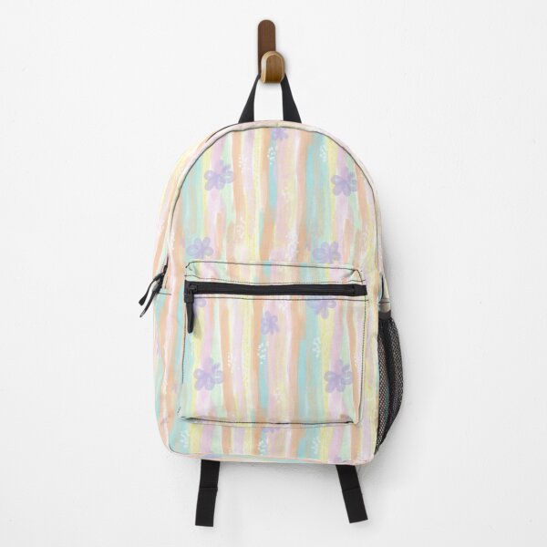 Item preview, Bleached Pastel Girlie Pop Resort Stripes designed and sold by FaireWaveArt.