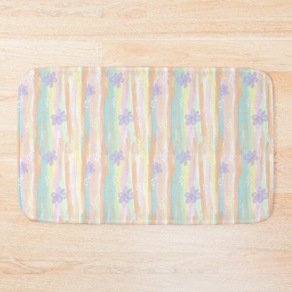 Item preview, Bleached Pastel Girlie Pop Resort Stripes designed and sold by FaireWaveArt.