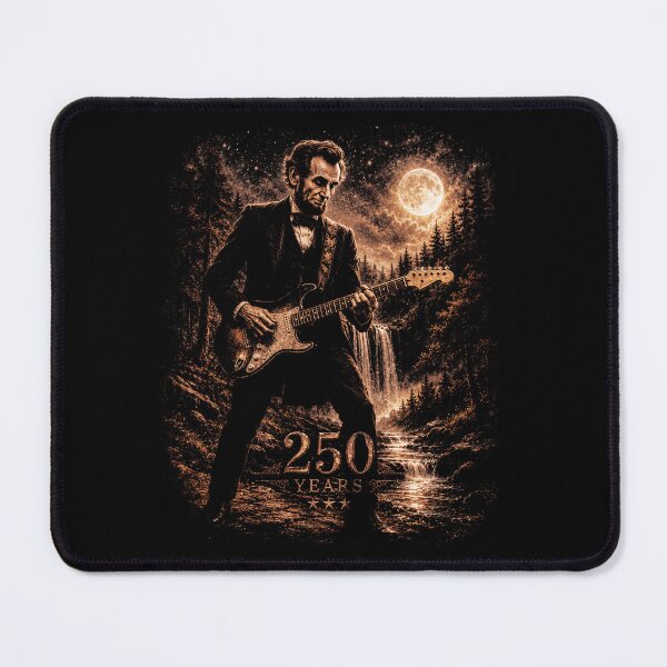 Item preview, Abraham-Lincoln-Playing-Guitar-usa designed and sold by jolihanot.
