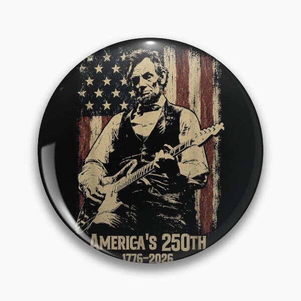 Item preview, america-Abraham-Lincoln-Playing-Guitar designed and sold by jolihanot.
