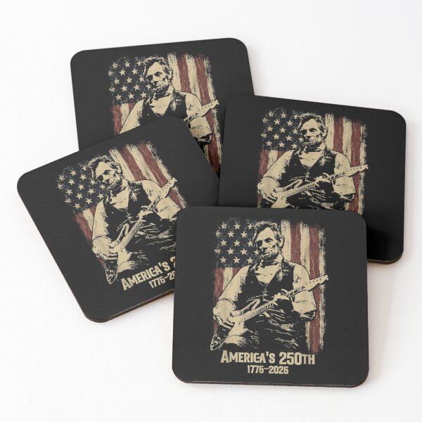 Item preview, america-Abraham-Lincoln-Playing-Guitar designed and sold by jolihanot.