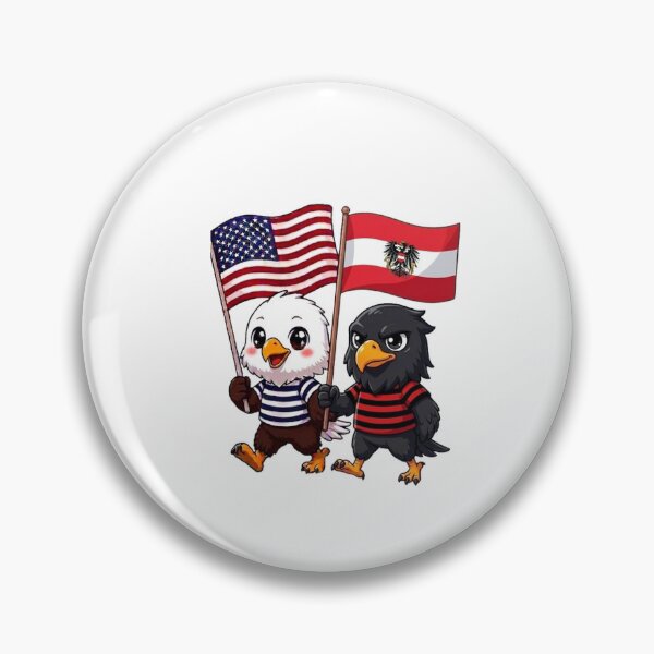 Item preview, The American eagle and its friend, the Austrian eagle designed and sold by SE213.