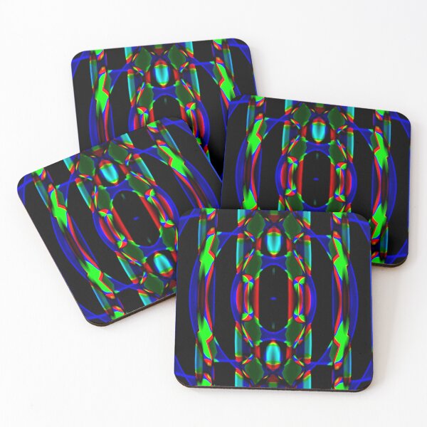 Item preview, Abstract Pattern "A colorful curtain 11" designed and sold by Gluecknika.
