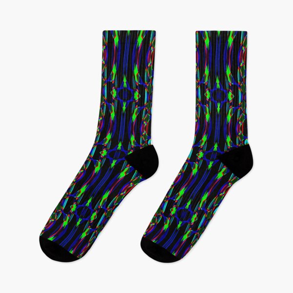 Item preview, Abstract Pattern "A colorful curtain 11" designed and sold by Gluecknika.