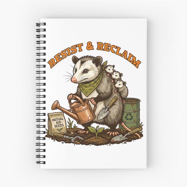 Item preview, Mother Opossum Gardening Resist And Reclaim designed and sold by TeeARTHY.
