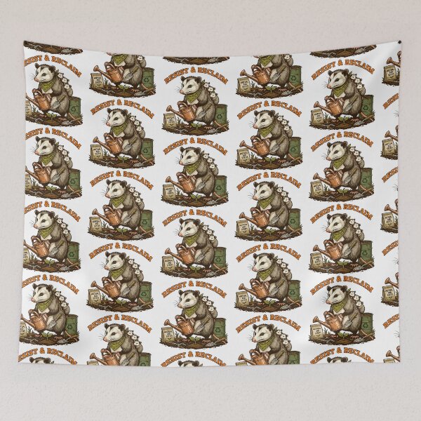 Item preview, Mother Opossum Gardening Resist And Reclaim designed and sold by TeeARTHY.
