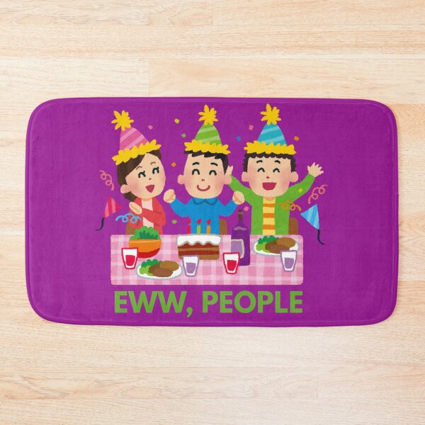 Item preview, Funny Introvert Birthday – “Eww People” Party Humor Design designed and sold by ContigoART.