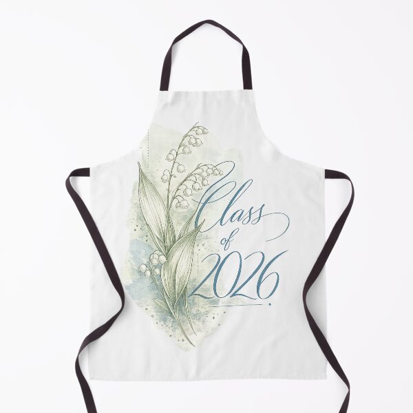 Item preview, Elegant Lilies of the Valley Class of 2026 designed and sold by AnkitCreates.