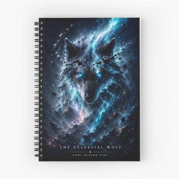 Item preview, The Celestial Wolf Cosmic designed and sold by DCdigitalgrowth.