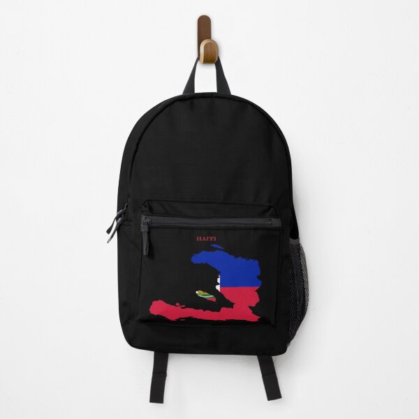 Item preview, Haiti Map Flag Silhouette Caribbean Travel Pride Gift designed and sold by NTGUILTY.