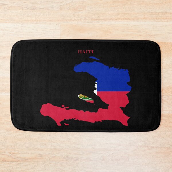 Item preview, Haiti Map Flag Silhouette Caribbean Travel Pride Gift designed and sold by NTGUILTY.
