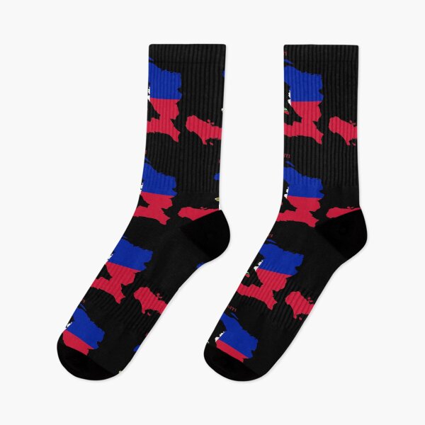 Item preview, Haiti Map Flag Silhouette Caribbean Travel Pride Gift designed and sold by NTGUILTY.