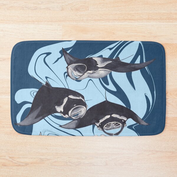 Item preview, by MANTARAYS and abstract blue designed and sold by BEATRIZ ABAITUA.