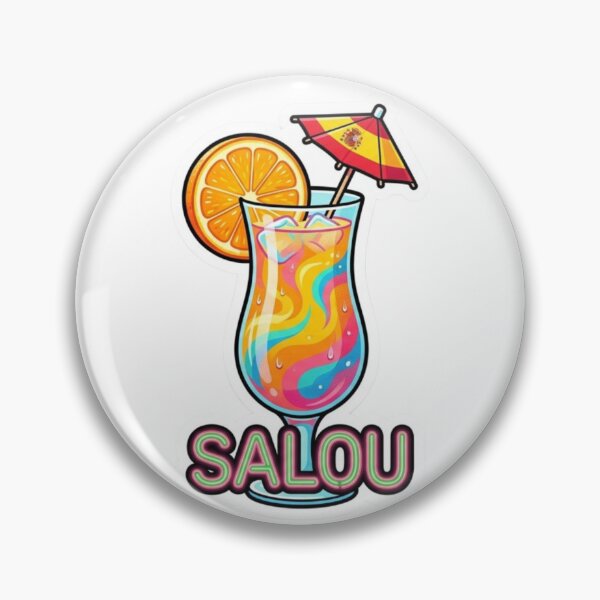 Item preview, Salou spain Tarragona Retro Rainbow designed and sold by Georain.