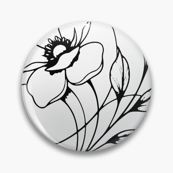 Item preview, Elegant Floral Line Art – Minimal Botanical Swirl Design designed and sold by canvahub.