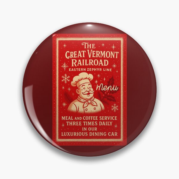 Item preview, Vermont Railroad Train Menu 2 designed and sold by Normbot2000.