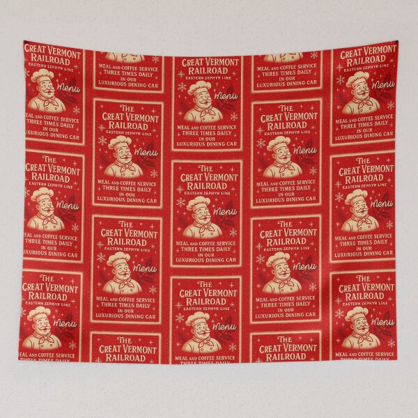 Item preview, Vermont Railroad Train Menu 2 designed and sold by Normbot2000.