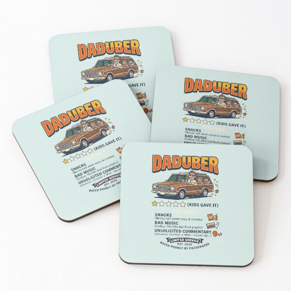 Item preview, DadUber - Limited Service Dad Jokes Station Wagon Humor designed and sold by laughingshirts.