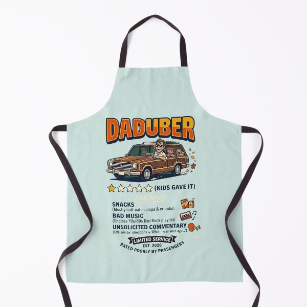 Item preview, DadUber - Limited Service Dad Jokes Station Wagon Humor designed and sold by laughingshirts.