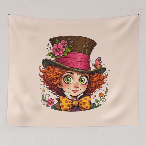 Item preview, The Mad Hatter designed and sold by NerdiPop.