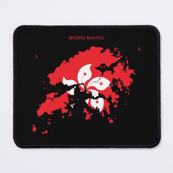Item preview, Hong Kong Map Flag Silhouette Asia Travel Pride Gift designed and sold by NTGUILTY.