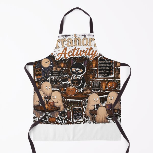 Item preview, Purranormal Activity Ghost Cat Cafe Halloween Design designed and sold by MotylekAnia.
