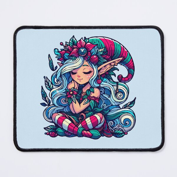 Item preview, Cute Christmas Elf designed and sold by NerdiPop.