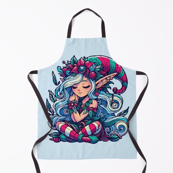 Item preview, Cute Christmas Elf designed and sold by NerdiPop.
