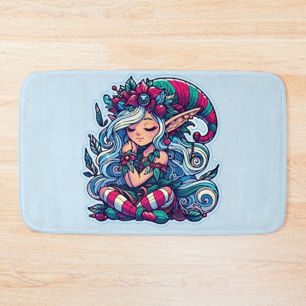 Item preview, Cute Christmas Elf designed and sold by NerdiPop.