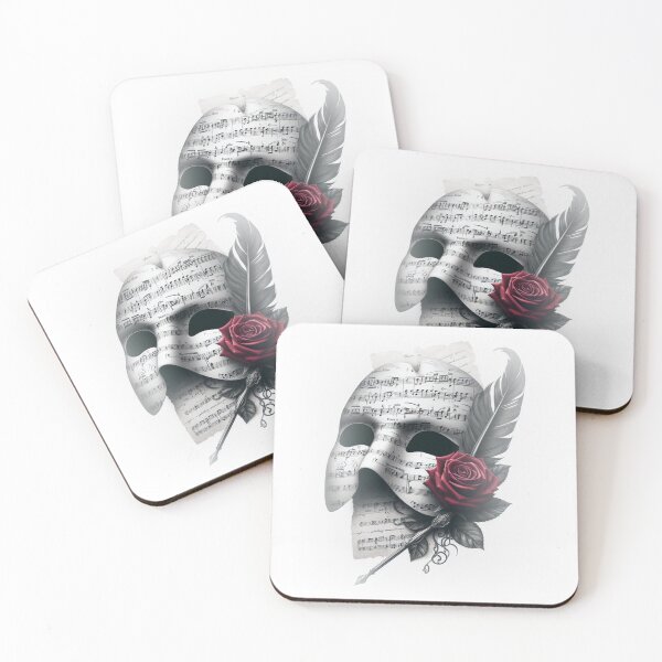 Item preview, Phantom of The Opera Musical Notes designed and sold by NerdiPop.