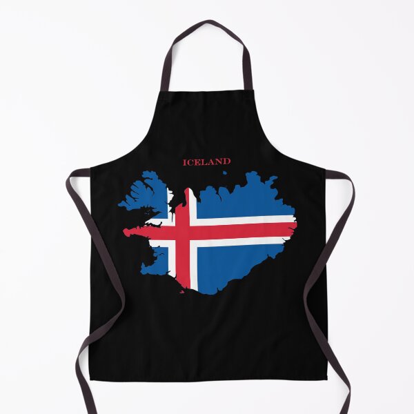 Item preview, Iceland Map Flag Silhouette Europe Travel Pride Gift designed and sold by NTGUILTY.
