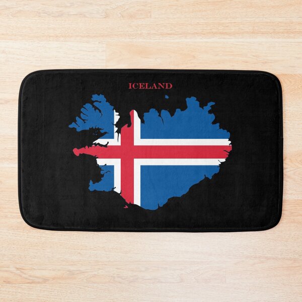 Item preview, Iceland Map Flag Silhouette Europe Travel Pride Gift designed and sold by NTGUILTY.